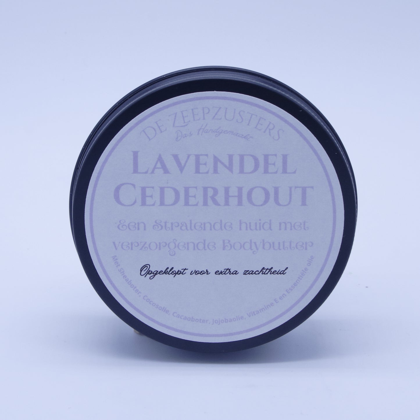 Bodybutter met etherische olie van Lavendel en Cederhout