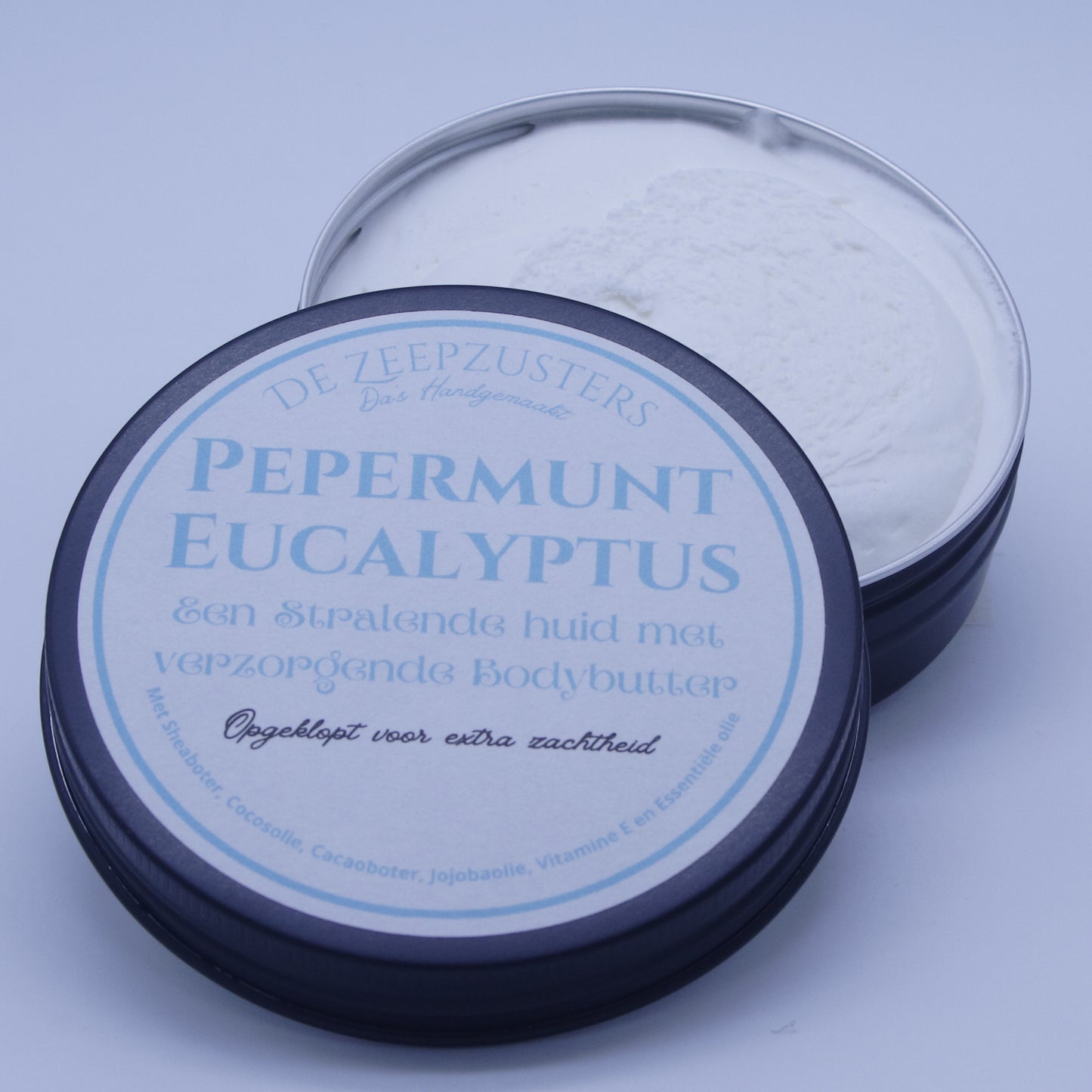 Bodybutter met etherische olie van pepermunt en eucalyptus