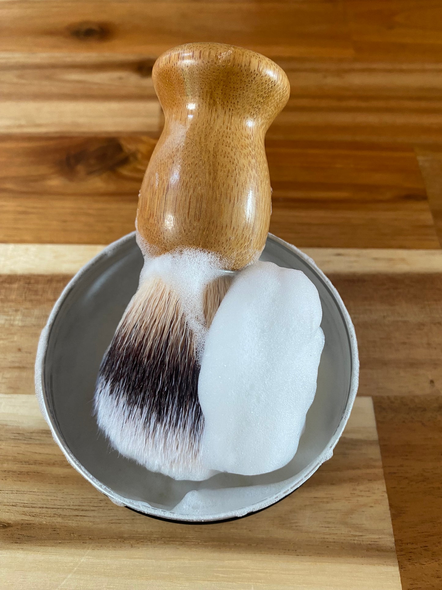 Natuurlijke Scheerzeep met ethersche olie van Bergamot