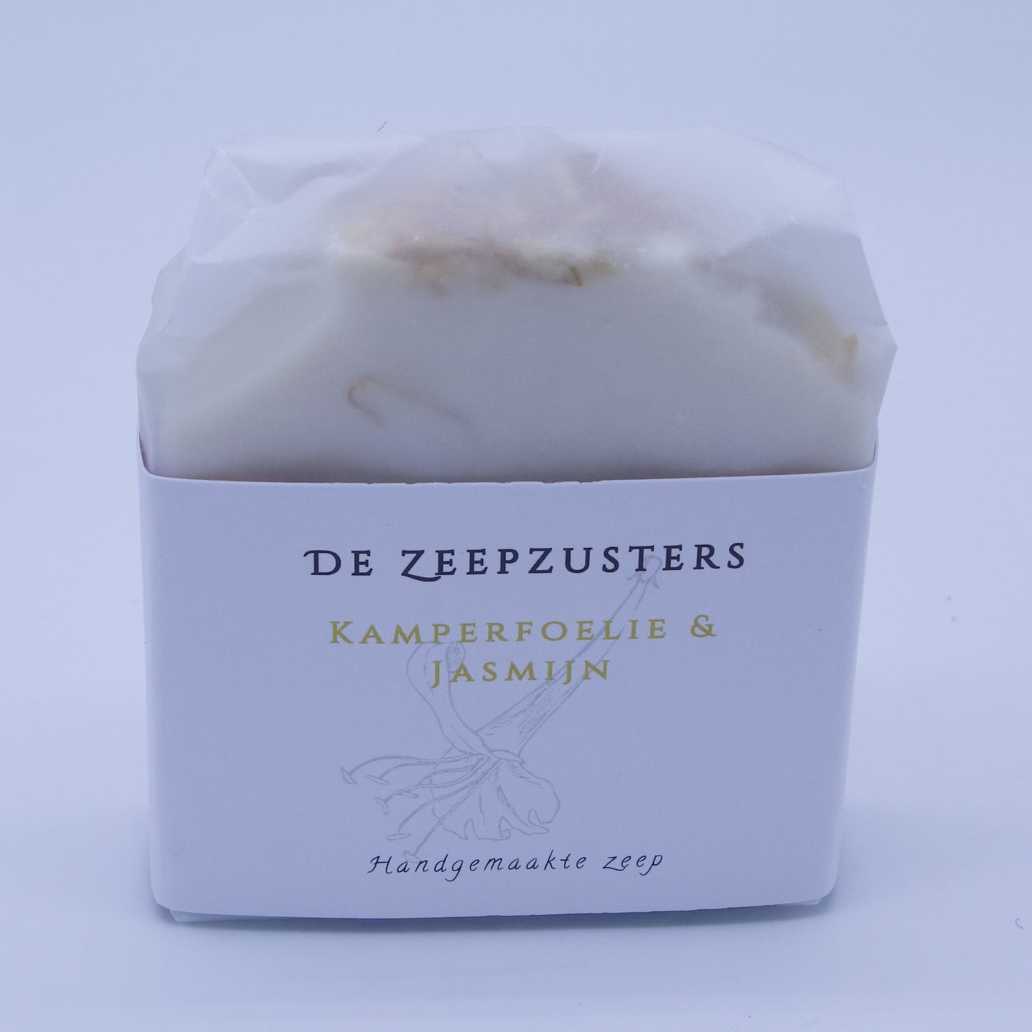 Kamperfoelie en Jasmijn zeep (etherische olie)