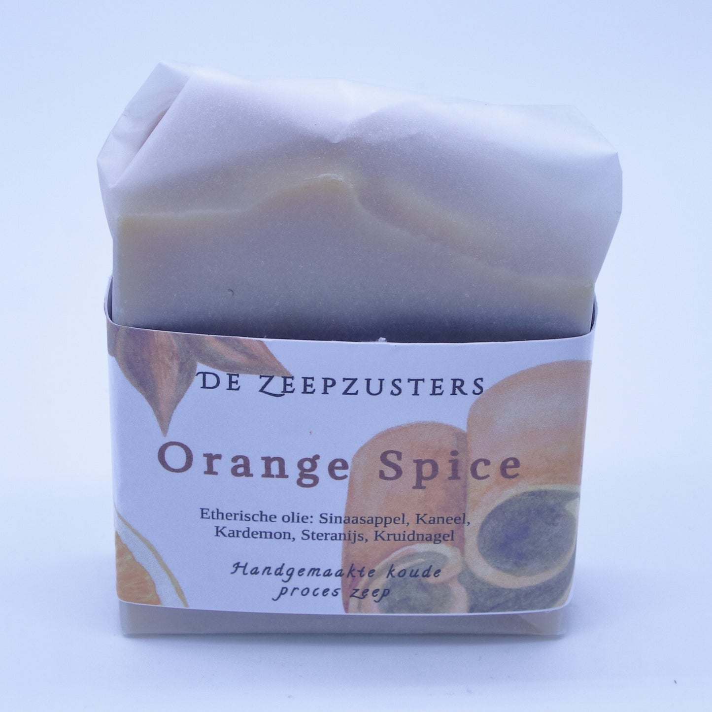 Orange Spice met luxe etherische oliën (kaneel, Kardemom, kruidnagel, steranijs)