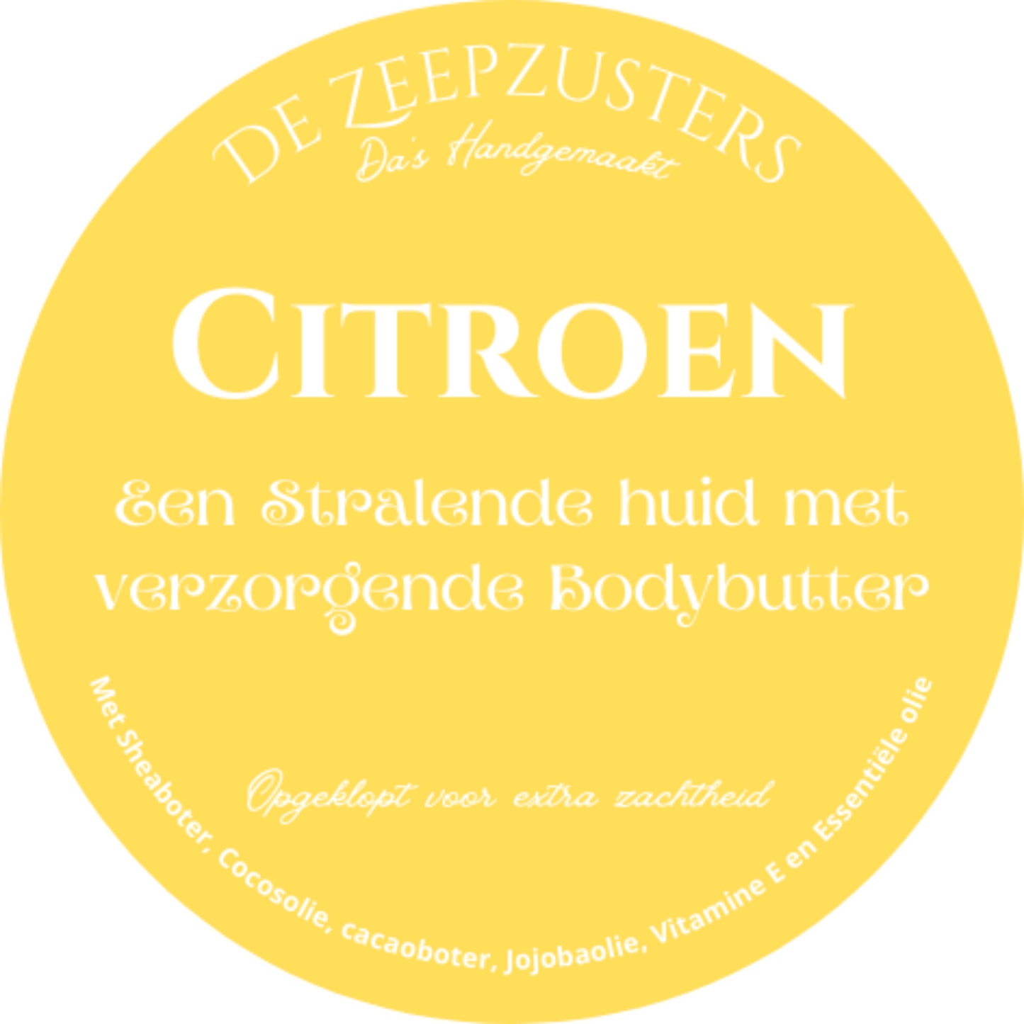 Bodybutter met etherische olie van citroen