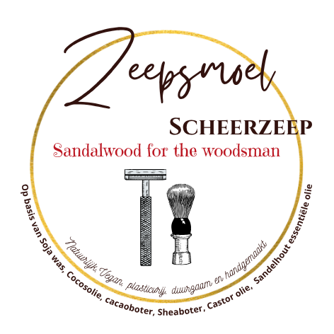 Scheerzeep Sandelhout
